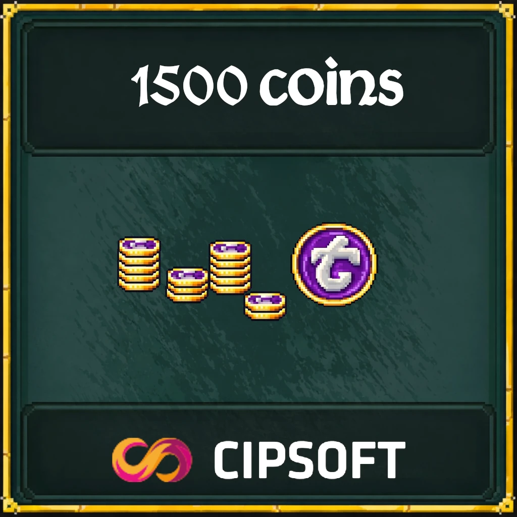 1500 Tibia Coins