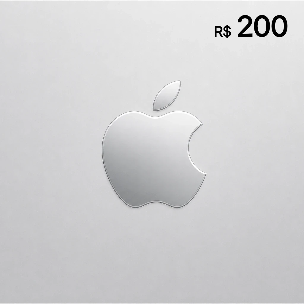 Gift Card Apple Store R$ 200 Reais Brasil
