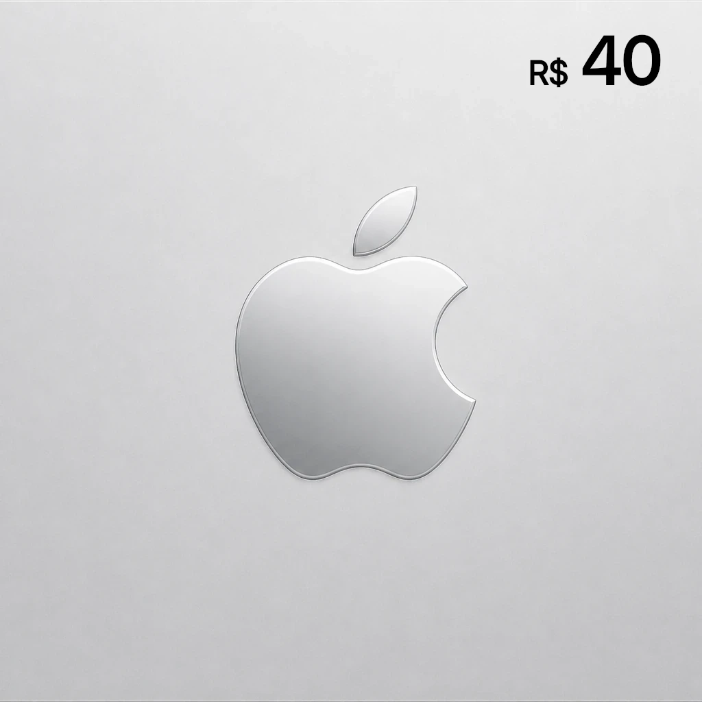Gift Card Apple Store R$ 40 Reais Brasil